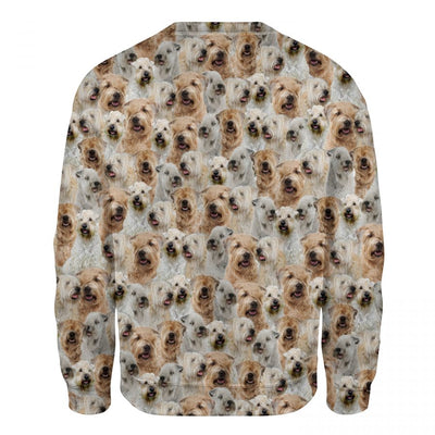 Soft-coated Wheaten Terrier - Full Face - Premium Sweater