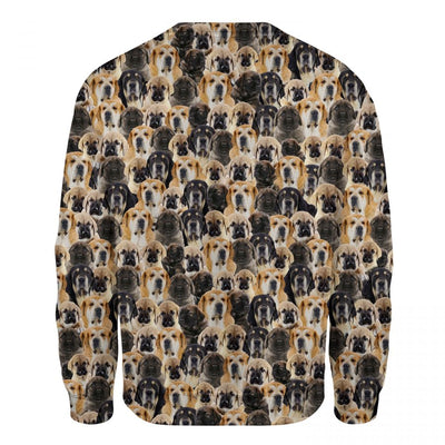 Spanish Mastiff - Full Face - Premium Sweater