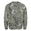 Squirrel - Camo - Premium Sweater