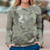 Squirrel - Camo - Premium Sweater