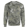 Squirrel - Camo - Premium Sweater