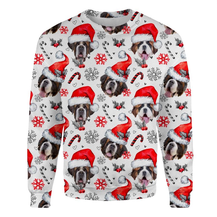 St Bernard - Xmas Decor - Premium Sweater