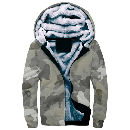 St Bernard Camo Fleece Hoodie