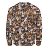 Staffordshire Bull Terrier - Full Face - Premium Sweater