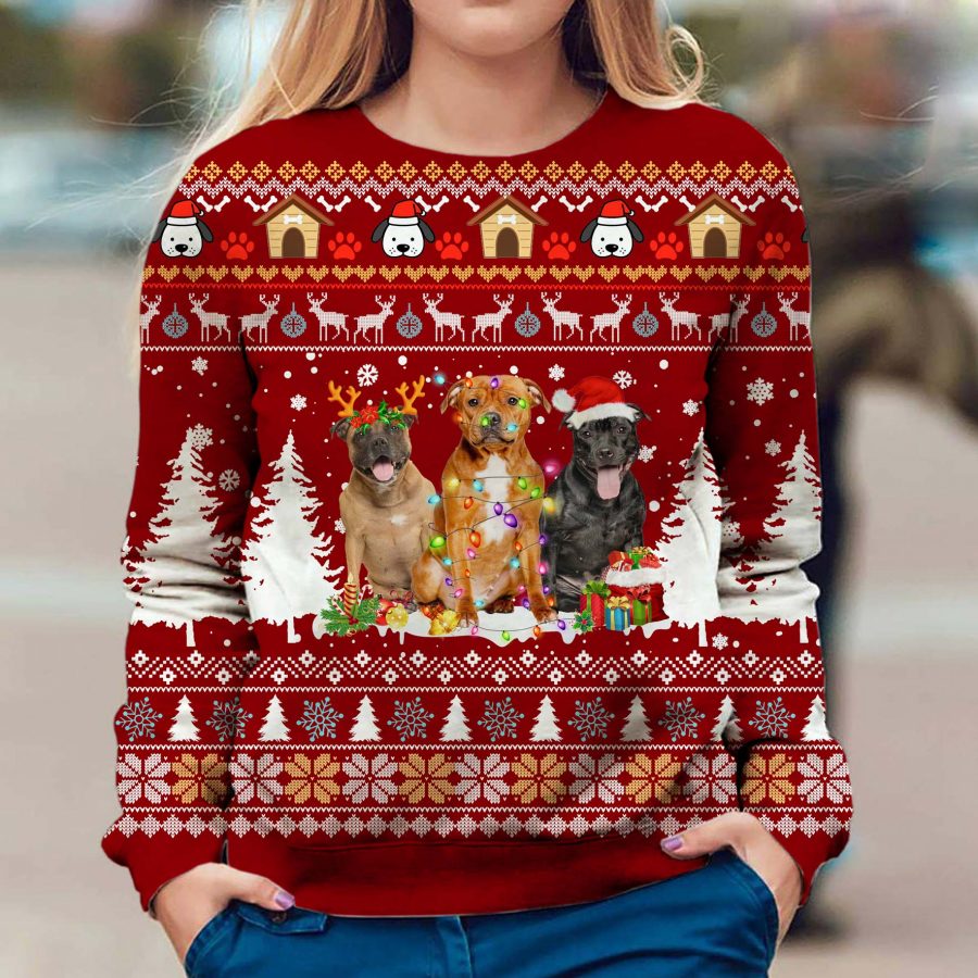 Staffordshire Bull Terrier - Ugly - Premium Sweater