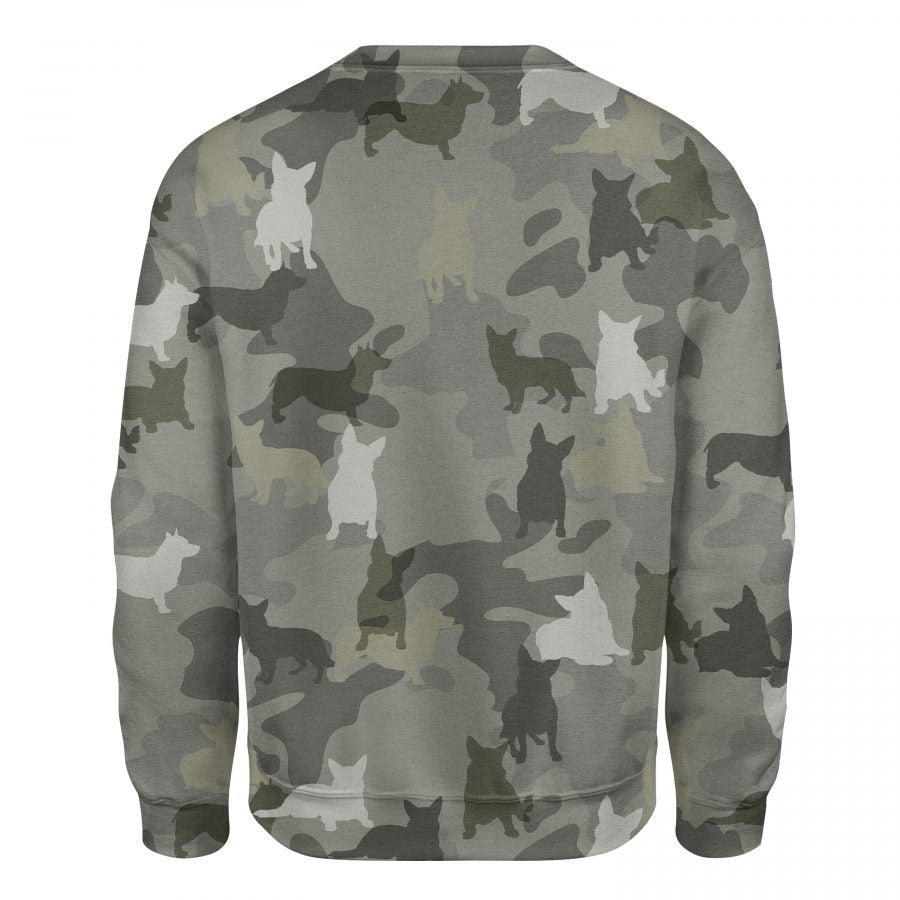 Swedish Vallhund - Camo - Premium Sweater
