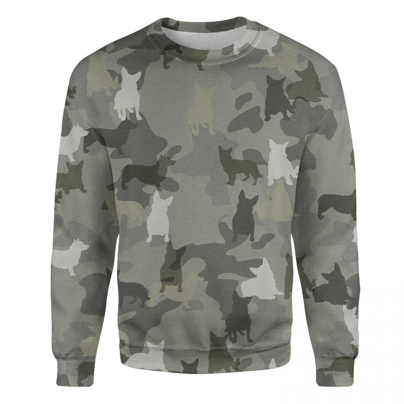 Swedish Vallhund - Camo - Premium Sweater