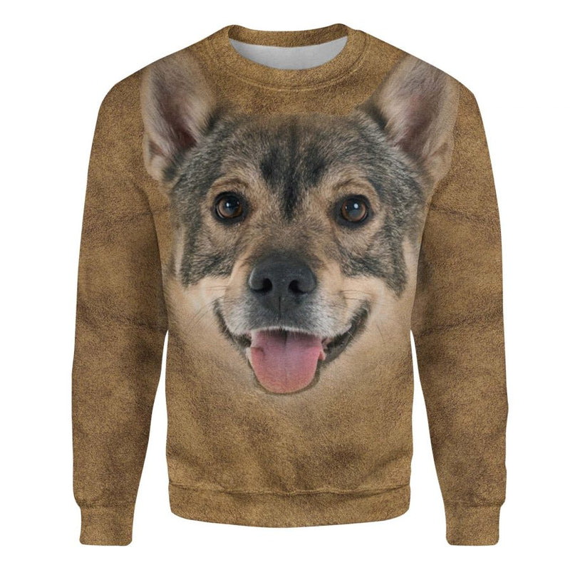 Swedish Vallhund - Face Hair - Premium Sweater