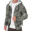 Tervuren Dog Camo Fleece Hoodie