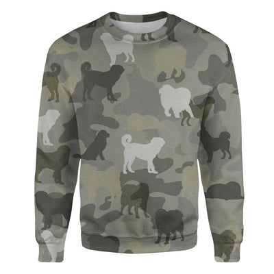 Tibetan Mastiff - Camo - Premium Sweater