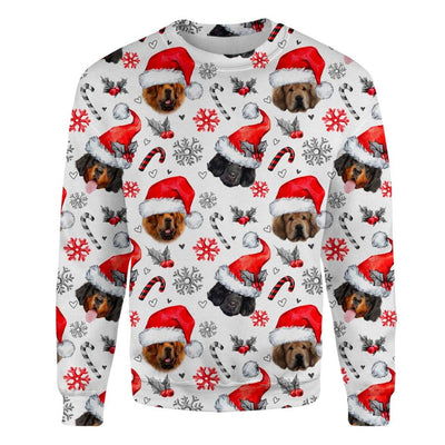 Tibetan Mastiff - Xmas Decor - Premium Sweater