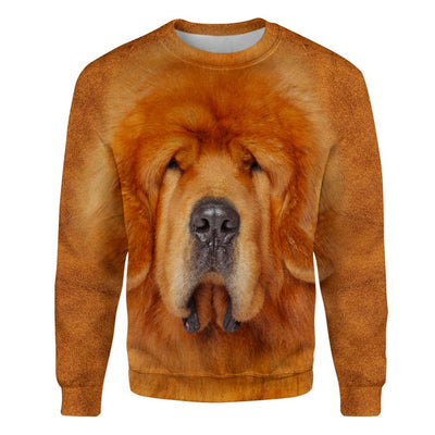 Tibetan Mastiff - Face Hair - Premium Sweater