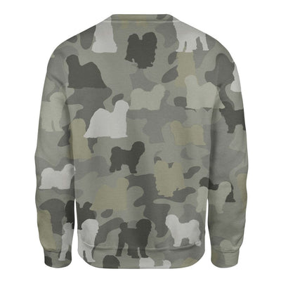 Tibetan Terrier - Camo - Premium Sweater