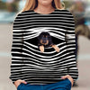 Tibetan Mastiff - Stripe - Premium Sweater