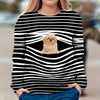 Tibetan Spaniel - Stripe - Premium Sweater
