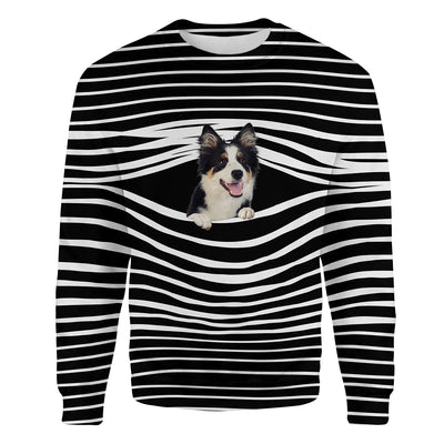 Tricolor Collie - Stripe - Premium Sweater