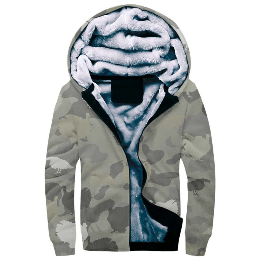 Turkey Camo Fleece Hoodie