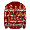 Vizsla - Snow Christmas - Premium Sweater