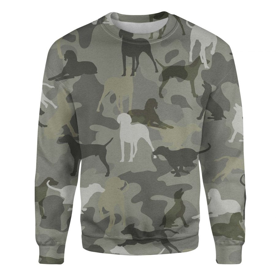 Weimaraner - Camo - Premium Sweater