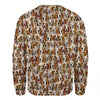 Welsh Springer Spaniel - Full Face - Premium Sweater
