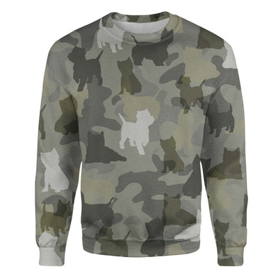 West Highland White Terrier - Camo - Premium Sweater