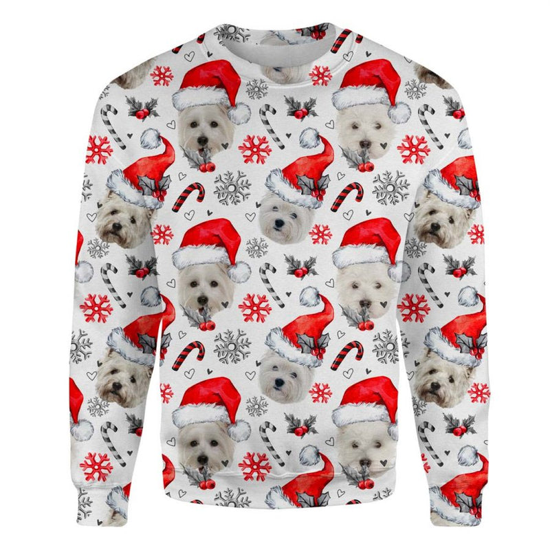 West Highland White Terrier - Xmas Decor - Premium Sweater