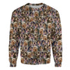 Wirehaired Pointing Griffon - Full Face - Premium Sweater