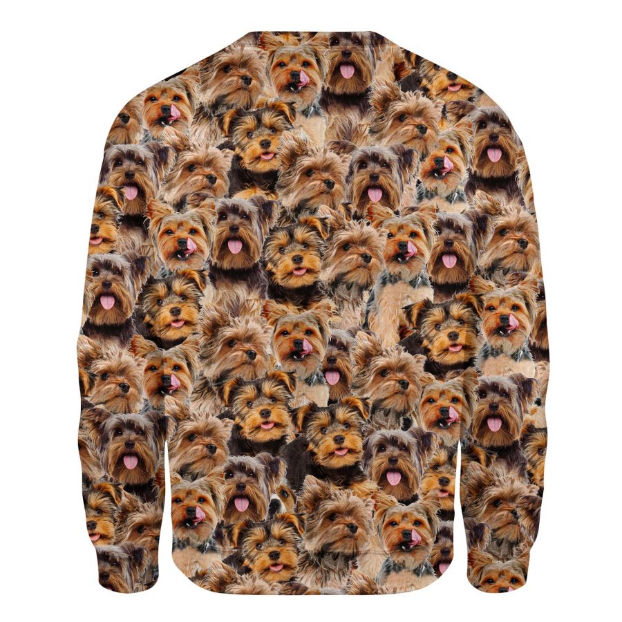 Yorkshire Terrier - Full Face - Premium Sweater