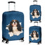 Cavalier King Charles Spaniel Torn Paper Luggage Covers