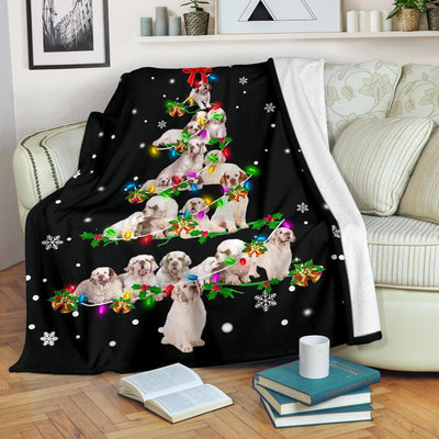Clumber Spaniel Christmas Tree