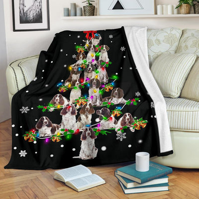English Springer Spaniel Christmas Tree