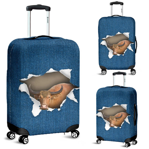 Buffalo Torn Paper Luggage Covers