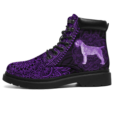 Wirehaired Pointing Griffon Mandala All-Season Boots