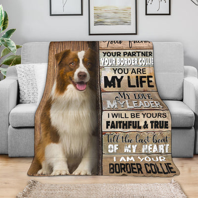 Border Collie 2-Your Partner Blanket