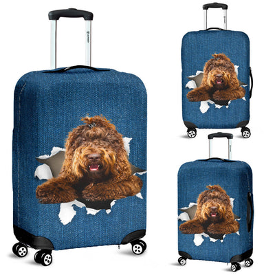Barbet Torn Paper Luggage Covers