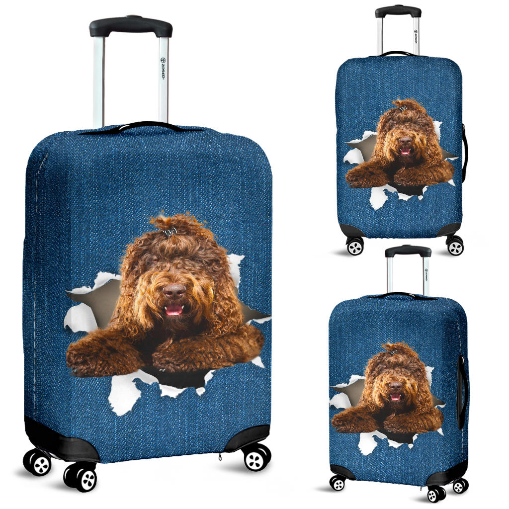 Barbet Torn Paper Luggage Covers