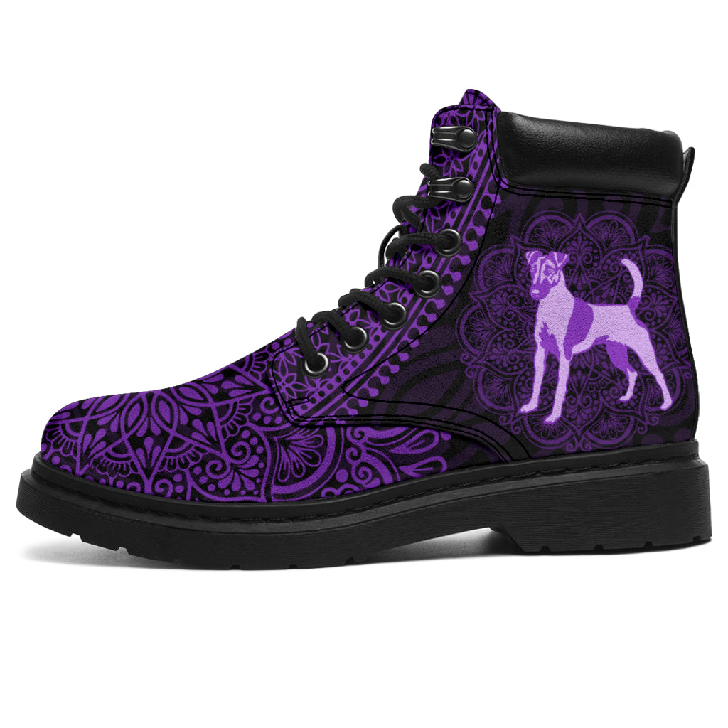 Smooth Fox Terrier Mandala All-Season Boots