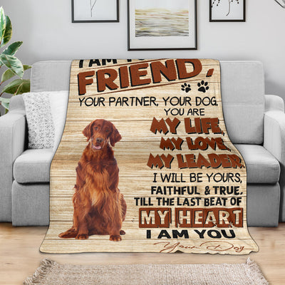 Irish Setter-My Love Blanket