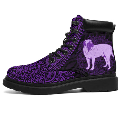 English Mastiff Mandala All-Season Boots