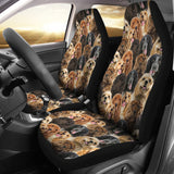 English Cocker Spaniel Full Face Car Seat Covers