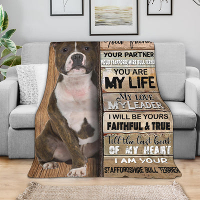 Staffordshire Bull Terrier-Your Partner Blanket