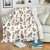 Soft Coated Wheaten Terrier Paw Blanket