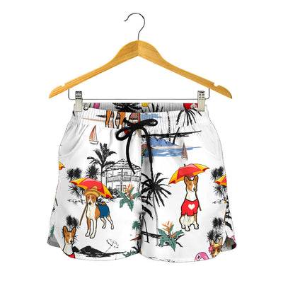 Basenji-Summer Beach-SW