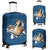 Samoyed Torn Paper Luggage Covers