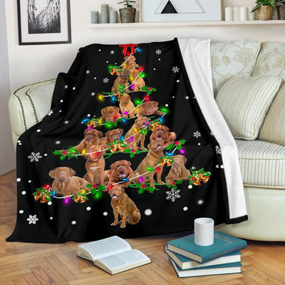 Dogue de Bordeaux Christmas Tree