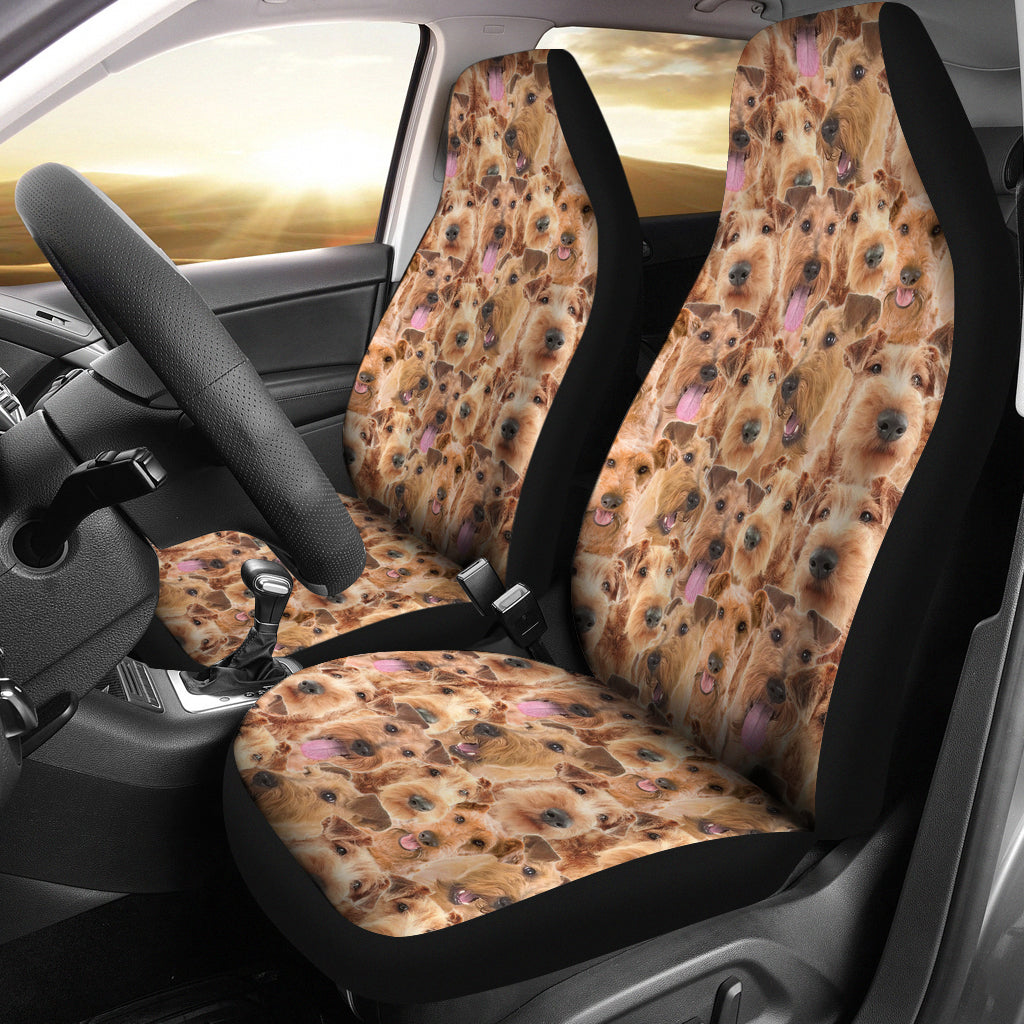 Irish Terrier Full Face Car Seat Covers