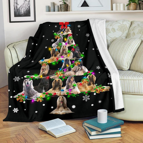 Afghan Hound Christmas Tree