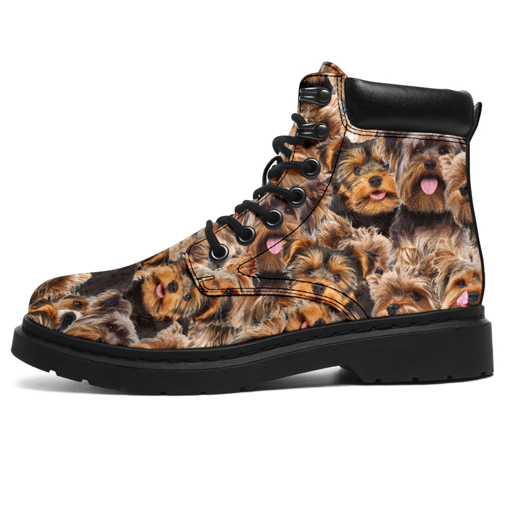 Yorkshire Terrier Full Face All-Season Boots