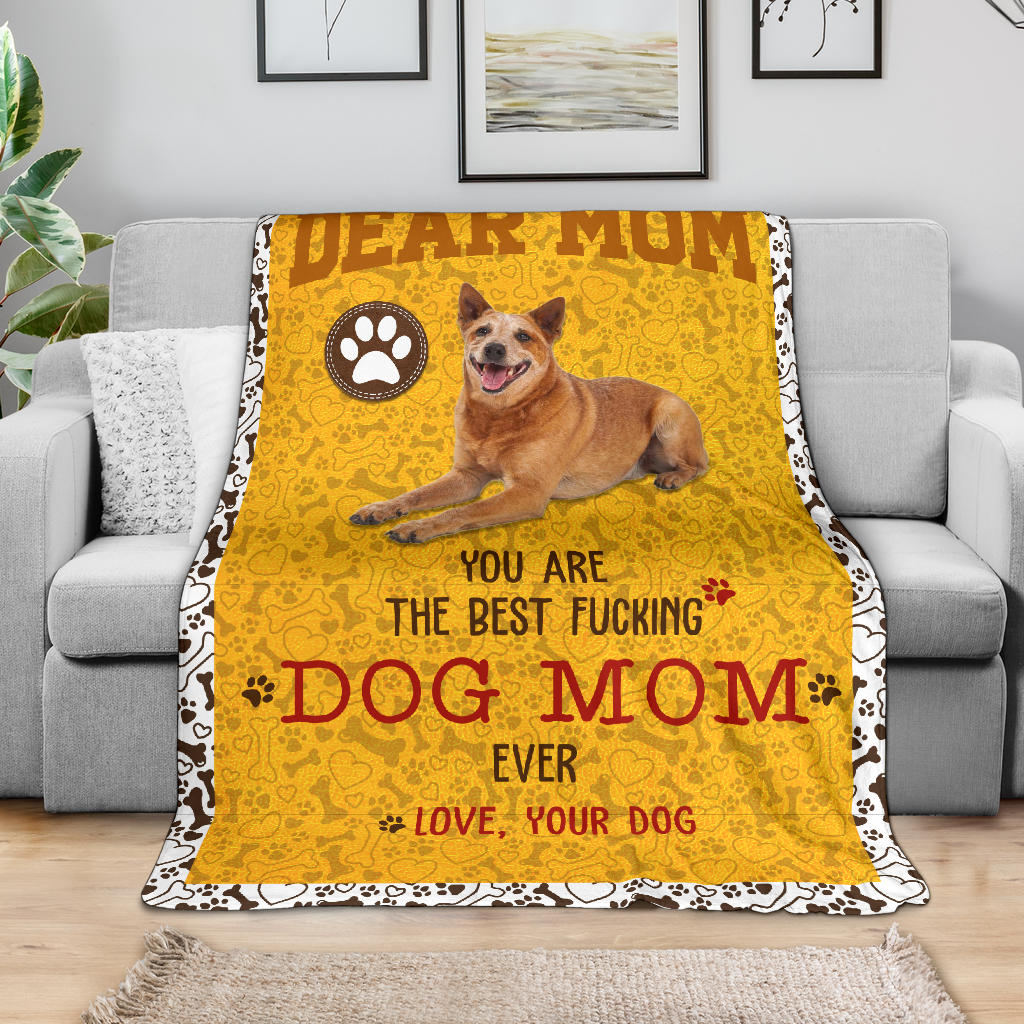 Australian Cattle-Dog Mom Ever Blanket