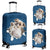 Lhasa Apso Torn Paper Luggage Covers